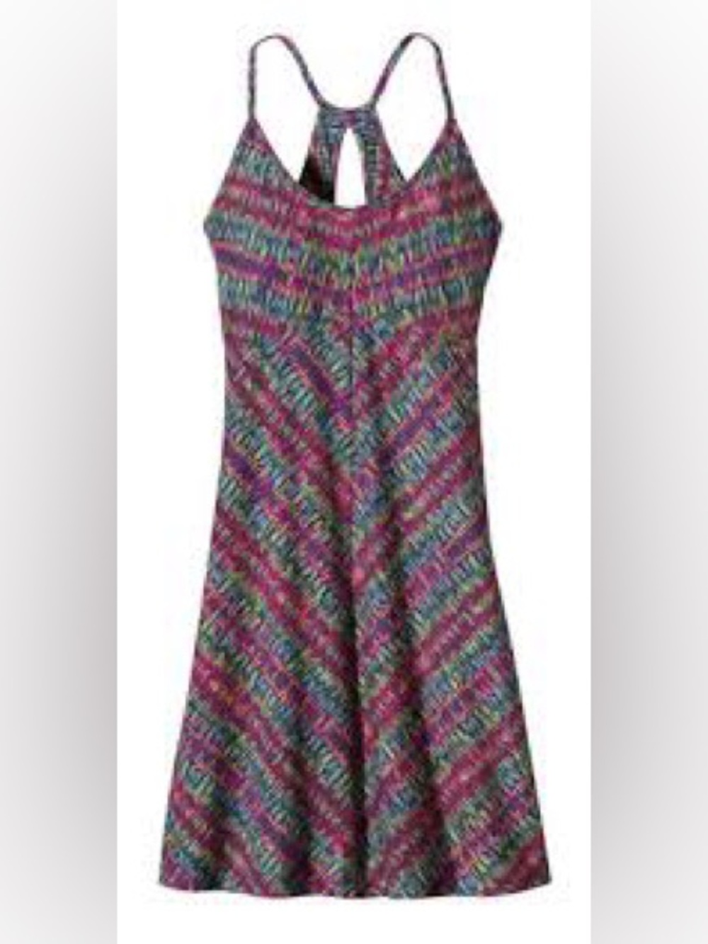 Patagonia Spright Multicolor Striped Knit Swing Dress -